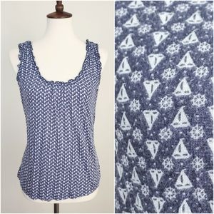 Anthro Eloise Nautical Sailboat Tank